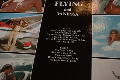 The joy of flying  GERHARD HEINZ LP  VINYL ori   1979 HONG KONG  ost w  poster - Image 1 of 4