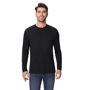 Zfeel Men's Pure Dry Fit 100 Poly Long Sleeves Assorted Color Shirt, Single Pack - Picture 1 of 78