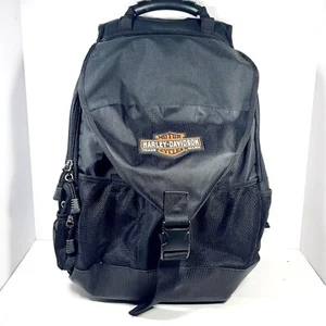 HARLEY-DAVIDSON SCHWARZ GEPOLSTERTER HELM LAPTOP RUCKSACK MULTIFUNKTION GR. MED-LG - Bild 1 von 12