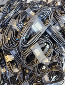 LOT of 150 NEW 6' USB A 3.0 to USB C Cable Fast Charge Data Sync Cord AWM 20276 - Picture 1 of 5