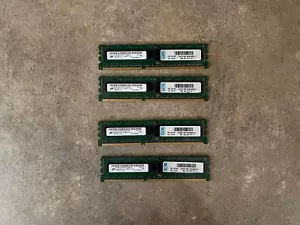 MICRON 12GB (4GBx4) 49Y1425 47J0146 PC3L-10600R DDR3 4RX8 ECC SERVER RAM A3-7(3) - Picture 1 of 2