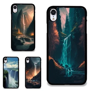 waterfall in middle forest Trendy Case For Motorola Moto Google Pixel - Picture 1 of 25