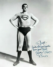 George Reeves Superman signed 8x10 photo picture autograph Reprint