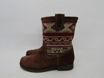 Naturalizer Womens Size 6 M Brown Suede Ankle Fashion Boots Bootie - Image 1 of 4