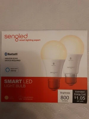Sengled 800 Lumens Smart Led Light Bulb 2 Pack Model B11-N11 Used With Alexa  - Image 1 of 4