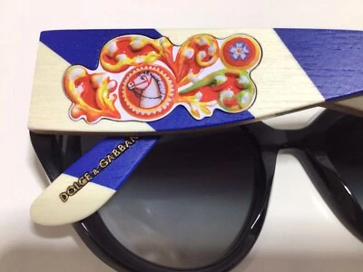 DOLCE & GABBANA Hand Painted SUNGLASSES  DG 4278   501/ 8G / Case, Tags, Box - Image 1 of 4