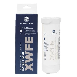Genuine OEM GE XWFE Refrigerator Replacement Water Filter WITH CHIP RFID - Picture 1 of 10