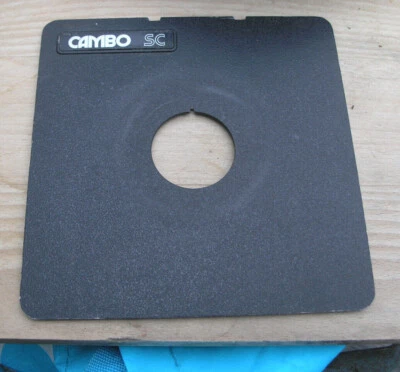 Cambo SC Holland Monorail flat metal lens board for  copal  1 41.7mm hole 301136 - Image 1 of 3