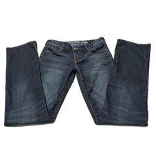 Express Jeans Zelda Low Rise Barely Bootcut Dark Blue Jeans Women's Size 2R