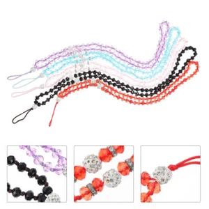 5 Pcs Handyriemen Dekorativer Telefonanhänger Dekoratives Lanyard - Zdjęcie 1 z 12