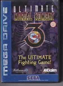 CIB Sega Mega Drive Mortal Kombat Ultimate PAL EU 1994 Retro Game - Picture 1 of 4