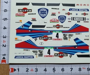 DECALS 1/43 LANCIA DELTA HF 8v - #4 - BIASION - RALLYE PORTUGAL 1988 - DCC14365 - Picture 1 of 1