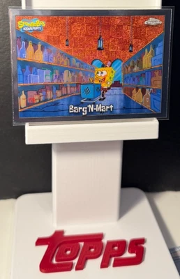 Topps Chrome Spongebob Squarepants 2025 BARG'N-MART Card #131 - Image 1 of 3
