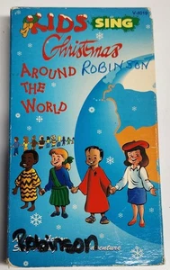 Kids Sing Christmas Around The World VHS Rare HTF VHS Brentwood Kids - Imagen 1 de 9
