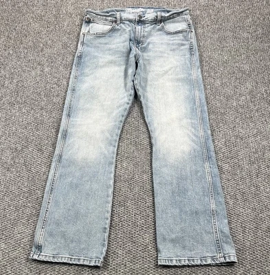 Jeans Wrangler Hombres 33x30 Azul Retro Bota Ajustada Vaquero Western Rodeo Foto 1 de 4