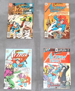ACTION COMICS #463-468 (inc) Lot VF 4 Issues 1976 Superman Krypto DC Comics - Picture 1 of 2