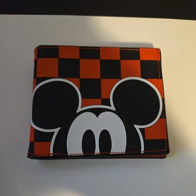NWOT Buckle-Down Men's Rubber Bi-fold Wallet -  Disney Mickey Mouse - Image 1 of 3
