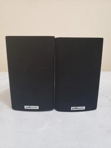 Polk Audio RM7 Satellite Speakers Pair Portable Wired 140-20k Hz Black Tested - Picture 1 of 10