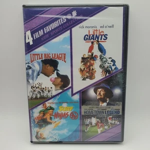 4 Film Favorites: Kids’ Sports Collection (DVD), Little Giants, Surf Ninjas, NEW - Picture 1 of 6