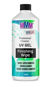 UV Nagel Gel Finish, Haftrückstandsentferner, Reiniger, Bürstenreiniger 500ML - Bild 1 von 1