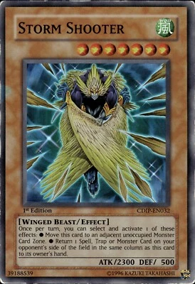 Storm Shooter - Super Rare 1st Edition CDIP-EN032 - MP - YuGiOh - Image 1 of 2