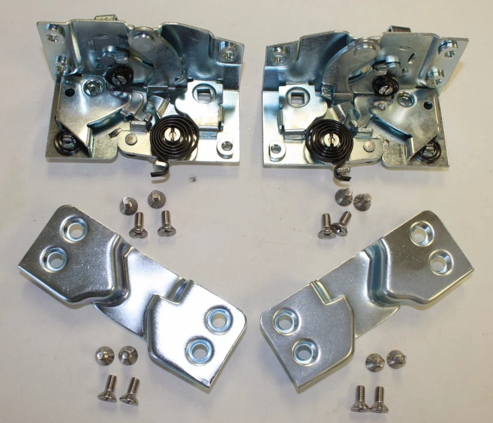 1947 1948 1949 1950 1951 CHEVROLET GMC TRUCK DOOR LATCH & STRIKER KIT W HARDWARE - Image 1 of 2