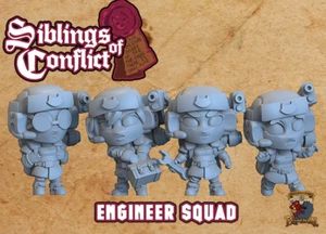 Imperial Tech Engineer Squad of 4 - Bild 1 von 1