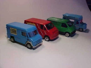 LOT Ford Bedford Commer Renault Van Efsi Matchbox Corgi 1/64 Diecast neuwertig lose - Bild 1 von 8