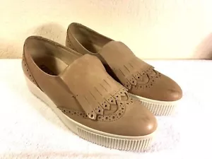 IGI &CO Damen hellbraune Leder Halbschuhe Slipper Größe 40 Made in Italy - Bild 1 von 11