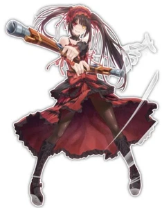 Date A Live Kurumi Tokisaki Anime Auto Fenster Aufkleber Sticker 013 - Bild 1 von 1