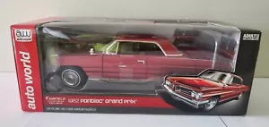 Auto World 1:18 scale 1962 Pontiac Grand Prix Fairfield Collectibles NIB - Picture 1 of 6
