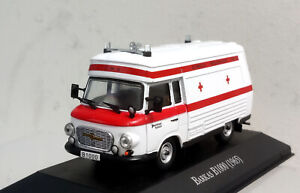 Atlas 1/43 Barkas B1000  Ambulance 1965 White