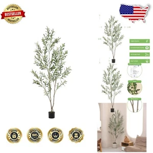 Large Artificial Olive Tree with Bendable Branches - Perfect Indoor Decoration - Picture 1 of 9