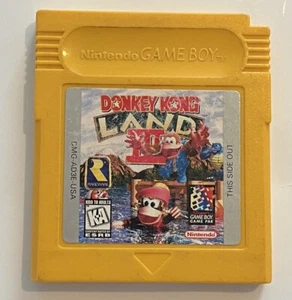 Donkey Kong Land III (Nintendo Game Boy, 1997)- Authentic Needs New Battery - Picture 1 of 5