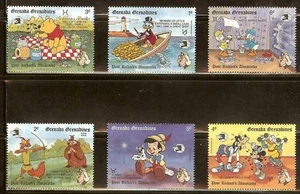 Mint Disney Grenada Grenadines cartoons stamps  (MNH) - Picture 1 of 1