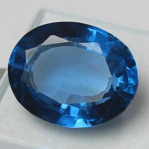 Natural Certified Tajikistan Jeremejevite 28.85 Ct Oval Unheated Loose Gemstone - Picture 1 of 6
