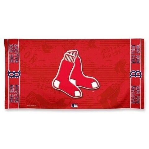MLB Boston Red Sox 30 x 60 Beach Towel Home Towel Cotton RED Color Cover