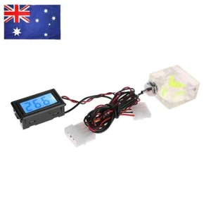 LED Digital Thermometer 3 Way Flow Meter for PC Water Cooling Liquid System - Afbeelding 1 van 7