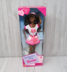 Vintage Mattel Valentine Fun Barbie African American 16313 Special Edition 1996 - Picture 1 of 11