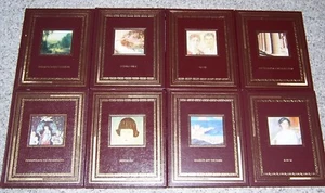 easton press GLORIOUS ART 8 vols Michelangelo Renoir Pompei Gauguin Pharaohs - Imagen 1 de 3
