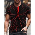 Comfortable Men's T Shirt Classic Fit Streetwear Graphic Novelty Tee Tops