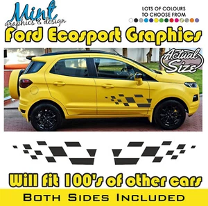 FORD EcoSport ST Line Seitenstreifen Sport Aufkleber Sticker Grafik KEINE P&P 002 - Bild 1 von 4