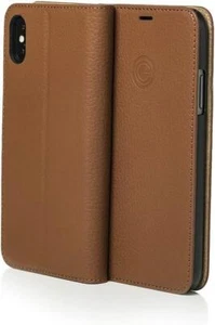 Mike Galeli Hecho a Mano Piel Funda para Teléfono IPHONE X & XS - Capuchino - Imagen 1 de 10