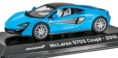 McLaren 570S 2015 cupé carcasa + cargador - modelo de coche - Altaya/Atlas Foto 1 de 4