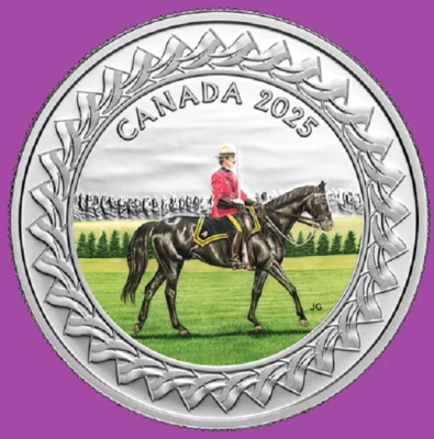 2025 Canada RCMP Musical Ride Proof Silver $20 Coin Mint Set UNC - Image 1 of 2