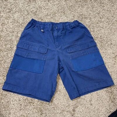 Columbia PFG boy Fishing shorts Half Moon  Size XL (18-20) cargo hiking Blue - Image 1 of 4