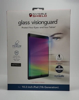 Protector de visión de vidrio protector invisible para iPad de 10,2" (7ª y 8ª generación) Foto 1 de 2