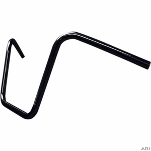 Flanders 1in. Original Ape Hanger Handlebar - Knurled and Dimpled - Black - Picture 1 of 2