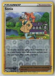 Tarjeta holográfica inversa Sonia 065/073 Pokemon Champion's Path casi nueva (NM) 2 - Imagen 1 de 2