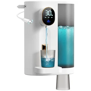 Automatic Mouthwash Dispenser for Bathroom with 2 Cups 4 Levels and LED7123 - Picture 1 of 7